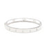 18kt white gold Sirio diamond bangle bracelet